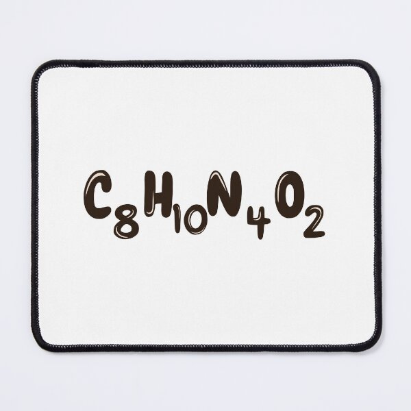 Item preview, caffeine chemical formula designed and sold by DesignsByMadiha.