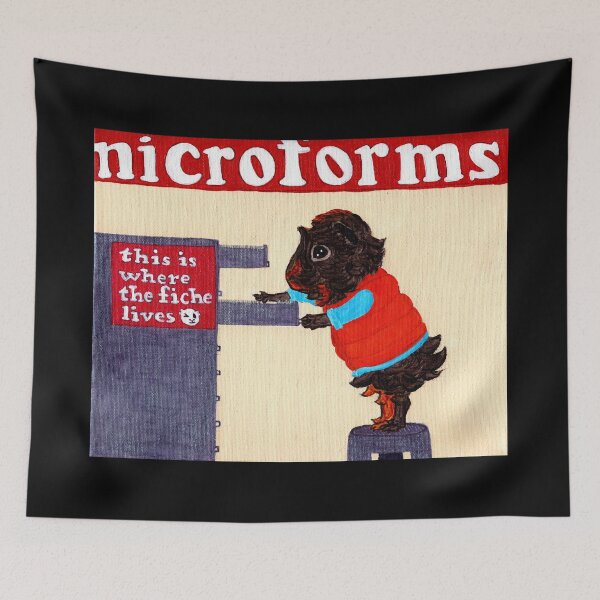 Item preview, Guinea Pigs at the Library - Wisting Searching for Microfiche designed and sold by Guinea Pigs and Books.