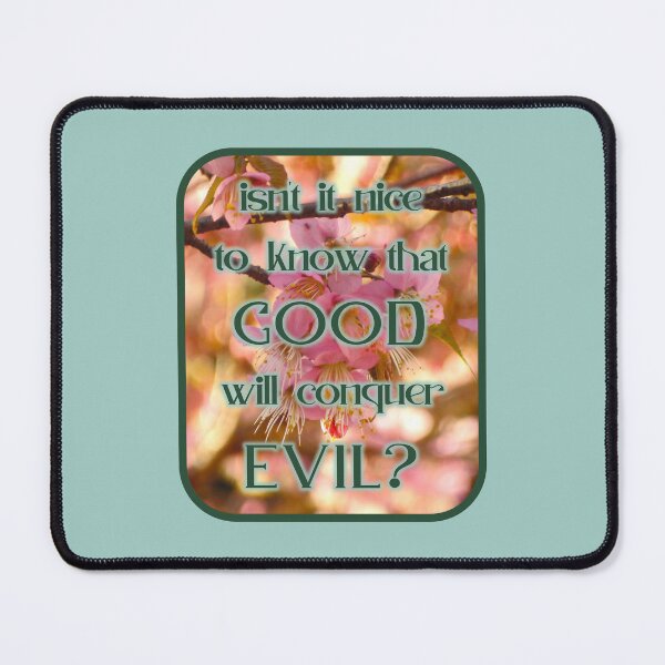Item preview, Good Will Conquer Evil designed and sold by Elinda96.