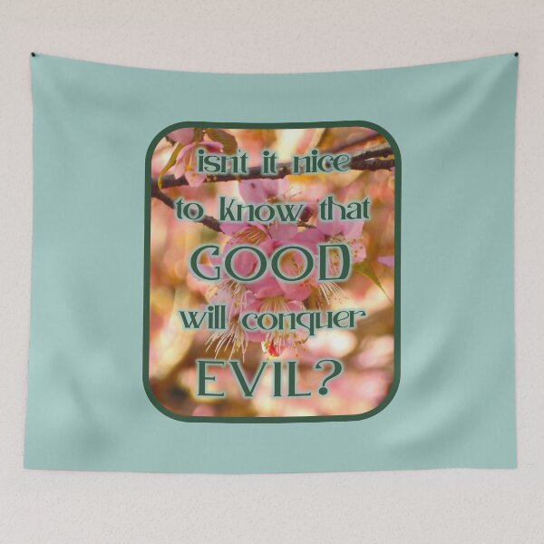 Item preview, Good Will Conquer Evil designed and sold by Elinda96.