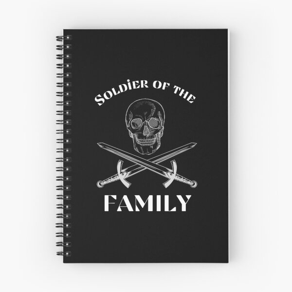 Item preview, Soldier Of The Family Crossed Swords Skeleton Design designed and sold by OldSkullDesigns.