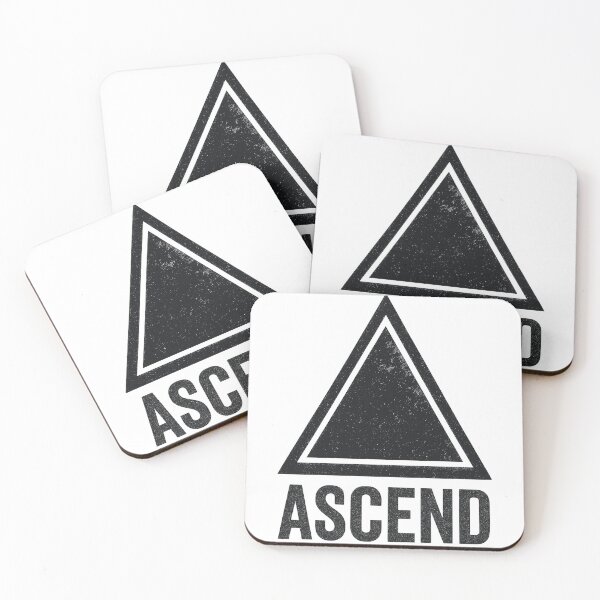 Item preview, ASCEND – Triangle Symbol of Strength & Elevation designed and sold by PastimeMastery.