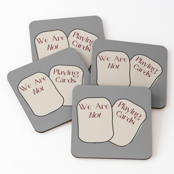 Item preview, We are Not Playing Cards designed and sold by Elinda96.
