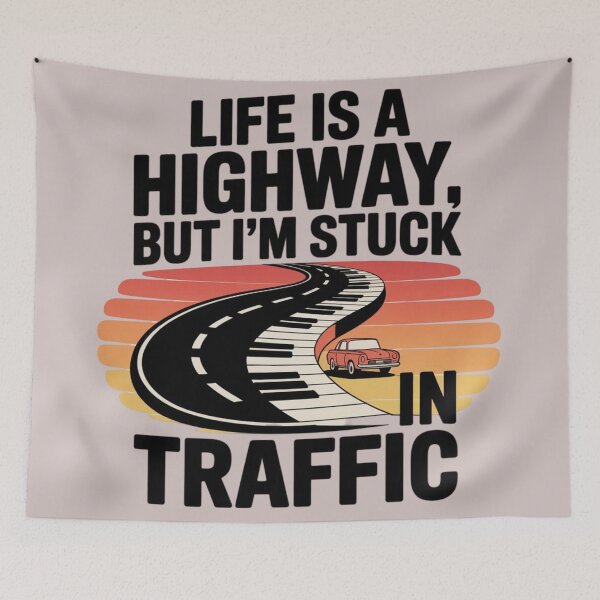 Item preview, Life is a highway, but I’m stuck in traffic. designed and sold by 123ks.