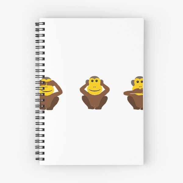Item preview, See No Evil Hear No Evil Speak No Evil Monkeys designed and sold by obviouslogic.