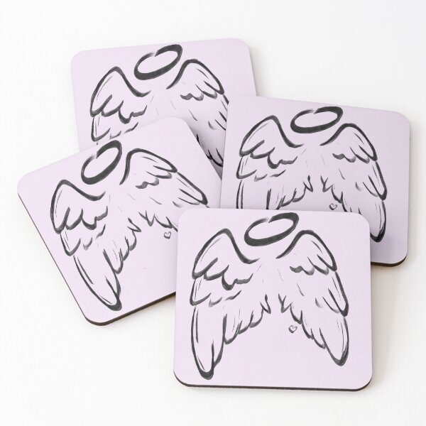 Item preview, Angel wings with halo designed and sold by LiskoDesign.