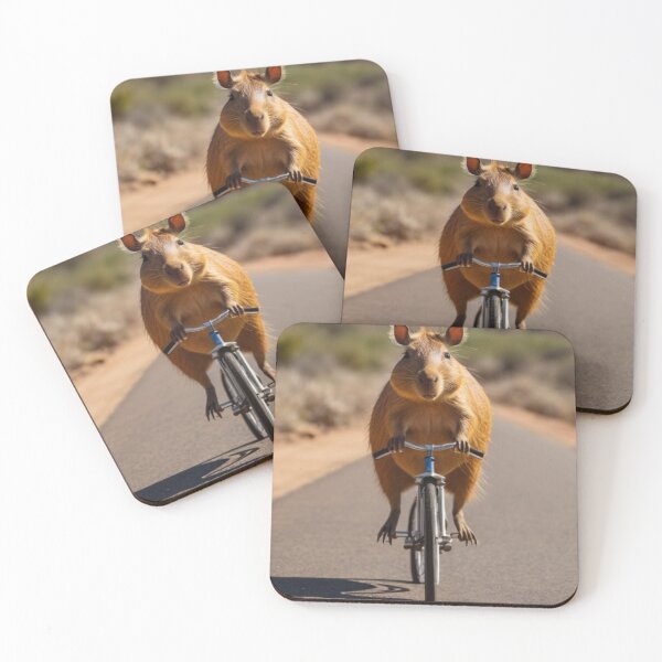 Item preview, Capybara on a Bike: The Chillest Ride designed and sold by Artitude Studio.
