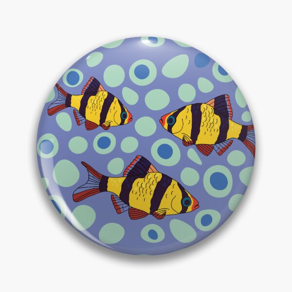 Item preview, Tiger Barb Fish designed and sold by DestructoKitty.