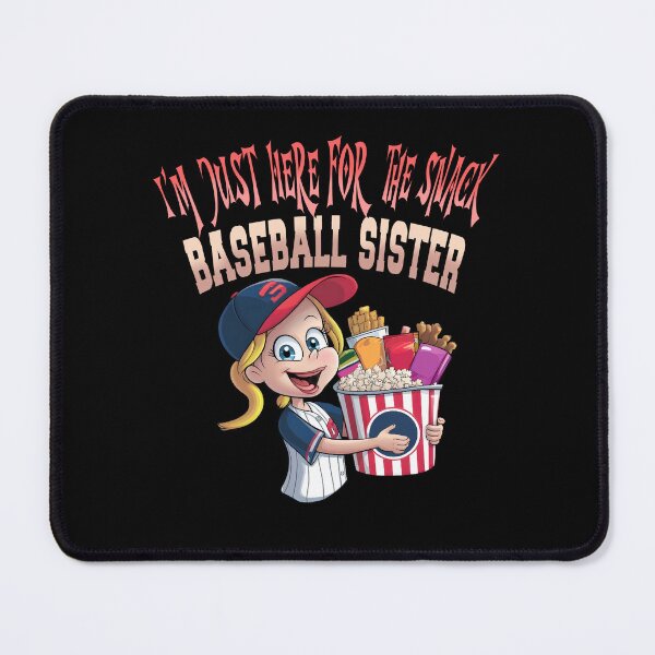 Item preview,   Im Just Here For The Snack Baseball Sister designed and sold by box-artshop.