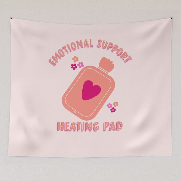 Item preview, Emotional support heating pad designed and sold by goblinbabe.