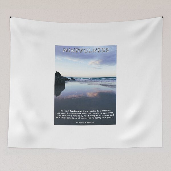 Item preview, Mindfulness quote - Pema Chödrön designed and sold by Quantum-Life.