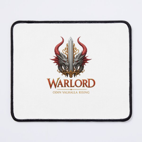 Item preview, Logotipo de Señor de la Guerra – Odin Valhalla Rising | Emblema de Dragón de Fantasía Vikinga designed and sold by SqrDesign.