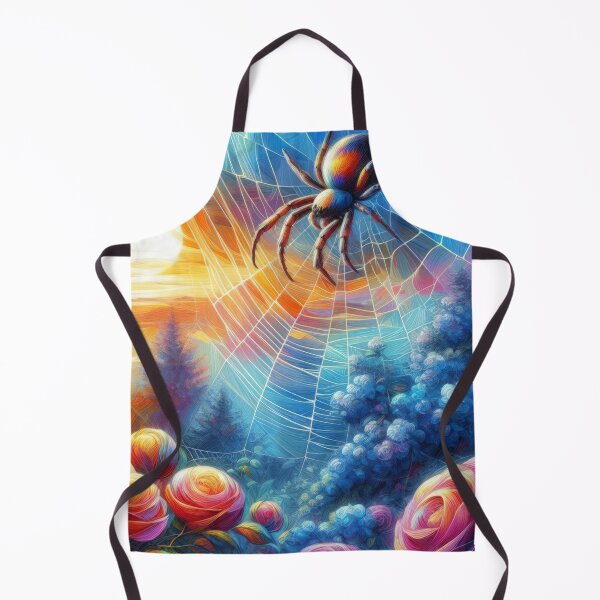 Item preview, Spring  landscape with spider and web of flowers,Bloom Boom,Spring,floral designed and sold by Expressions-Sel.