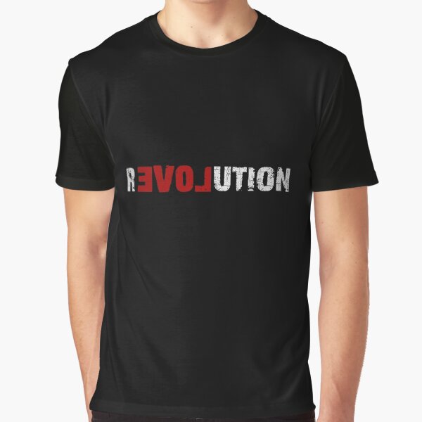 Vista previa del artículo con la obra «El amor es la verdadera revolución II», diseñado y vendido por Onis the Ant.