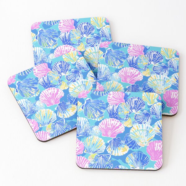 Aperçu de l'œuvre Coquillages Preppy créée et vendue par Inspired Life Creative.
