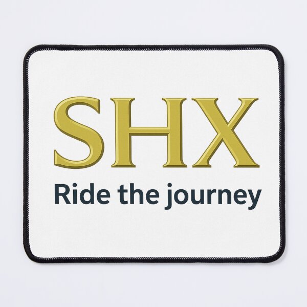Vista previa del artículo con la obra «SHX Ride the Journey | Logotipo minimalista premium», diseñado y vendido por shxbrand.