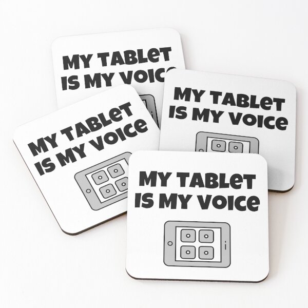 Item preview, My tablet is my voice designed and sold by shaybosh.