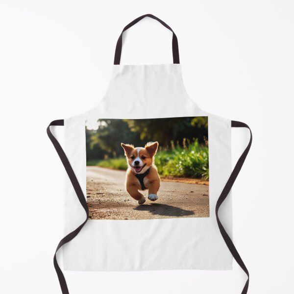 Item preview, Happy Corgi Running Free – Joyful Dog Art designed and sold by Artitude Studio.