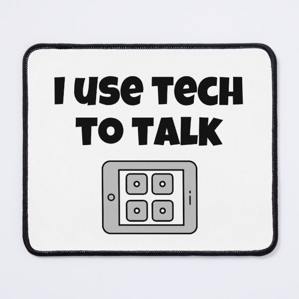 Item preview, I use tech to talk designed and sold by shaybosh.