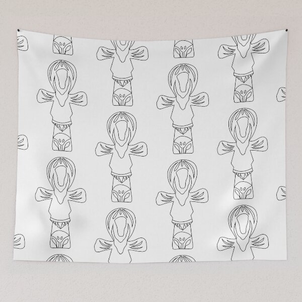 Item preview, Ancient Totem Of A Tribal Warrior designed and sold by MarkezWear.
