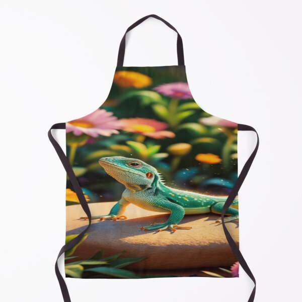Item preview, Spring  landscape with lizard and flowers,Bloom Boom,Spring,floral designed and sold by Expressions-Sel.