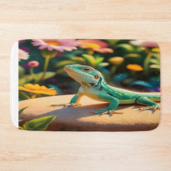 Item preview, Spring  landscape with lizard and flowers,Bloom Boom,Spring,floral designed and sold by Expressions-Sel.