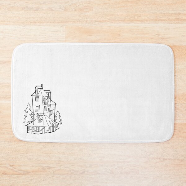 Item preview, HP Architecture - The Burrow Black and White designed and sold by Epicenter88.