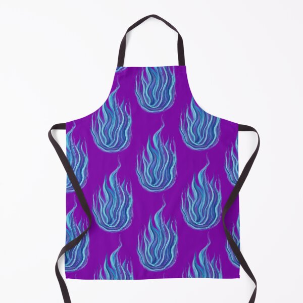 Item preview, Colourful Fire flames (Blue, purple) designed and sold by Scarlet Swan.