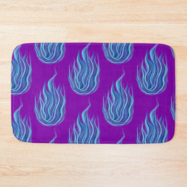 Item preview, Colourful Fire flames (Blue, purple) designed and sold by Scarlet Swan.