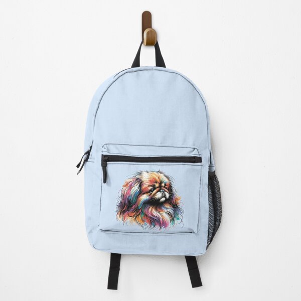 Item preview, Colorful dog. Dog breed. Pekingese. designed and sold by MagelliShop.