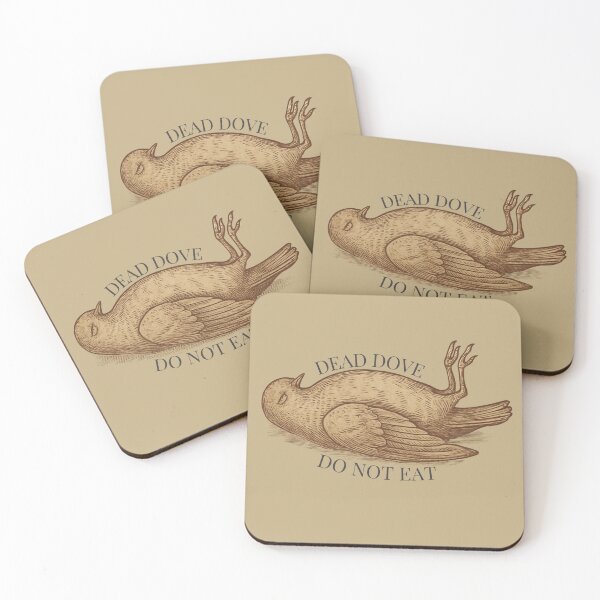 Item preview, “Dead Dove: Do Not Eat” Sticker – AO3 Reference for Fanfic Readers designed and sold by Luz M. Oroño.