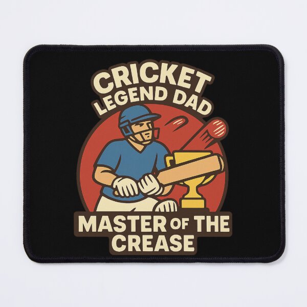 Item preview, Cricket Legend Dad Master of the Crease Gift designed and sold by TeesNtotes.