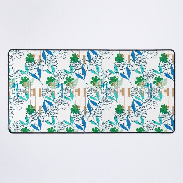 Item preview, Modern Floral Tropical Pattern Seamless Repeat designed and sold by Sharon Schwalbe.