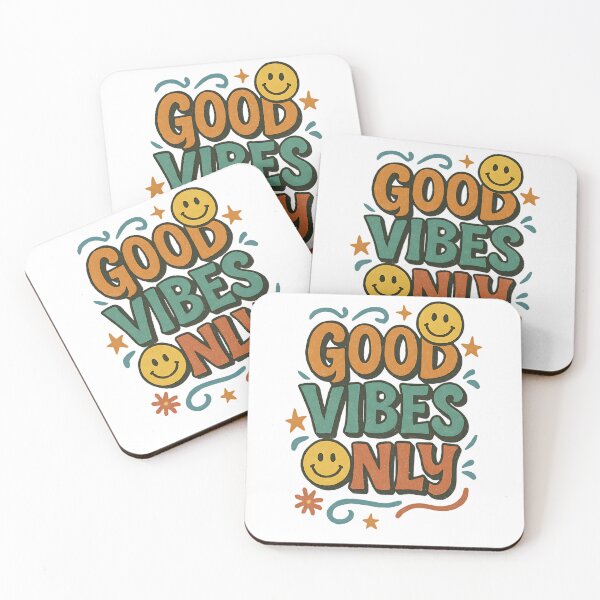 Item preview, Good Vibes Only Retro  designed and sold by stylishdzign.