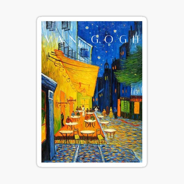 Aperçu de l'œuvre VAN GOGH créée et vendue par Pretty Postcards.