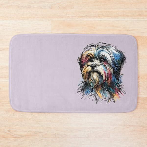 Item preview, Colorful dog. Dog breed.Lowchen. designed and sold by MagelliShop.