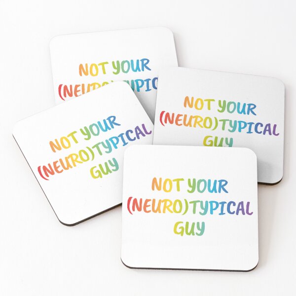Item preview, Not your (neuro)typical guy rainbow designed and sold by shaybosh.