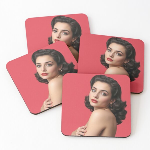 Item preview, Sultry Brunette Pin Up 1950's designed and sold by MissSaylor.