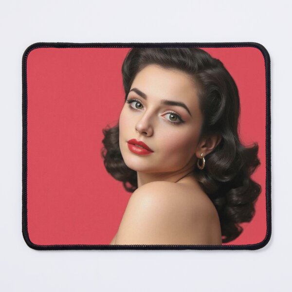 Item preview, Sultry Brunette Pin Up 1950's designed and sold by MissSaylor.