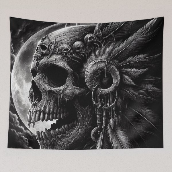 Item preview, Indian Chief Ghost Rider designed and sold by TheDarkWardrobe.