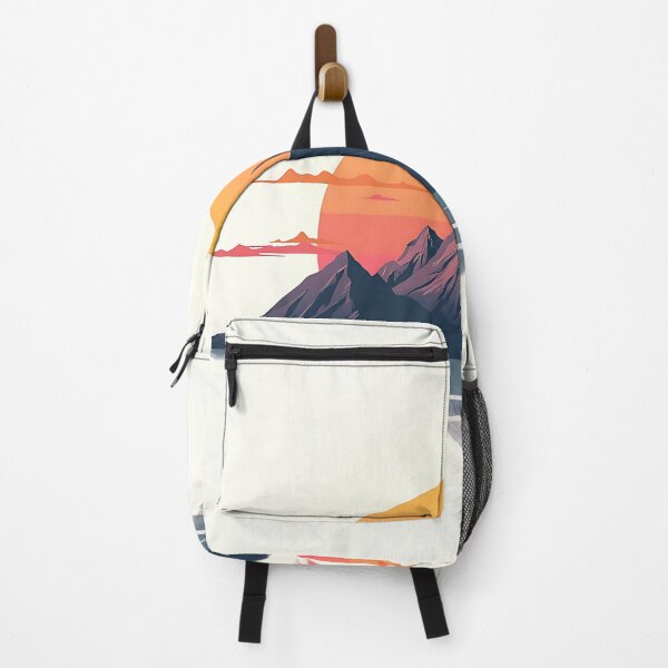 Item preview, Majestic Mountain Range Minimalist Line Art designed and sold by BASFARFASHION.