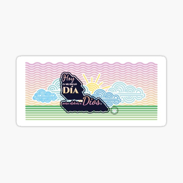 Item preview, Today is a beautiful day to praise God / Spanish designed and sold by LittleVailati.