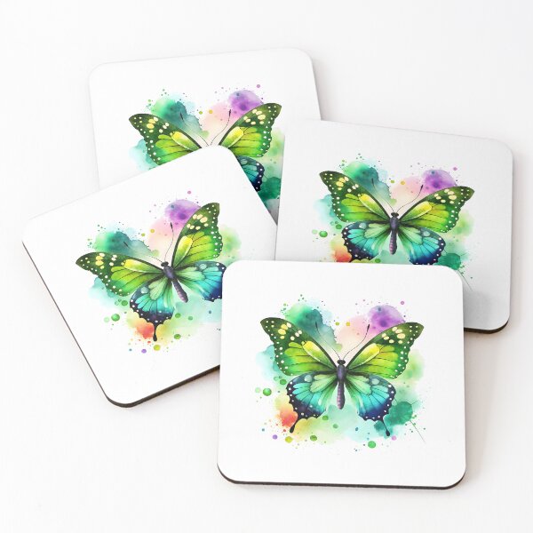 Item preview, Colorful Butterfly with Paint Splash designed and sold by Kids Art 4U.
