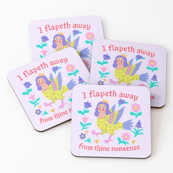 Item preview, I Flapeth Away From Thine Nonsense designed and sold by Itouchedabee.