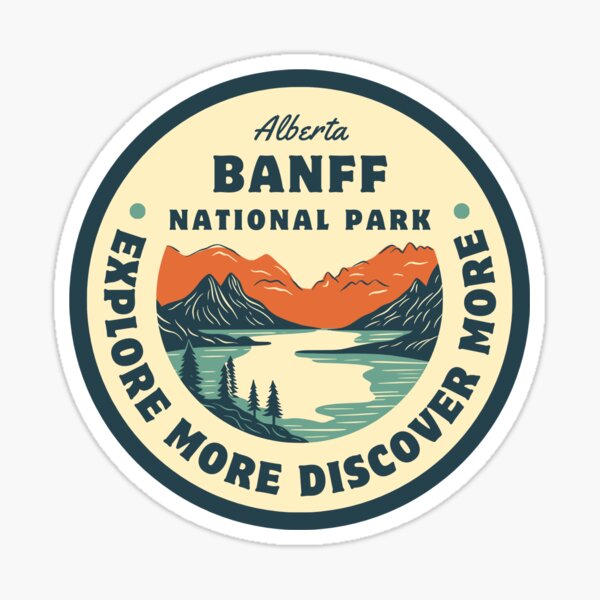 Item preview, Banff National Park Logo designed and sold by mutantmuskie.