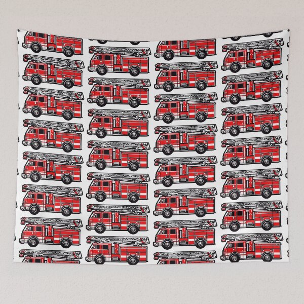 Item preview, Fire Truck designed and sold by FreshArtFusion.