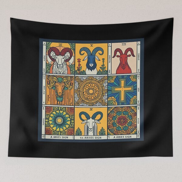 Item preview, Zodiac Pattern - Aries designed and sold by PatronesKawai.