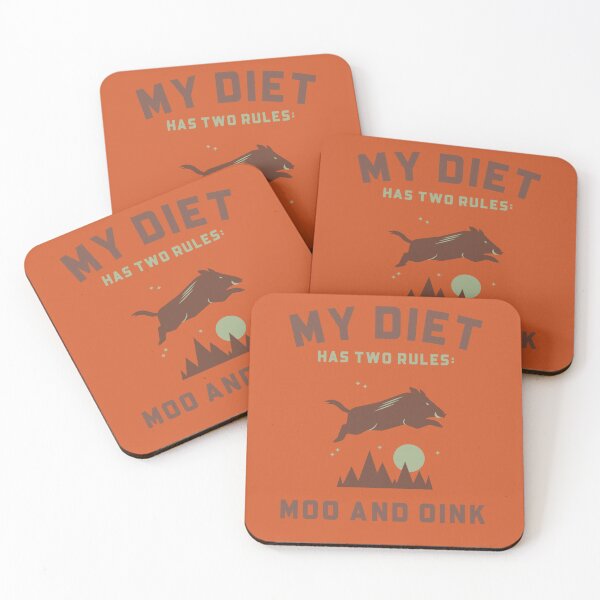 Item preview, My diet has two rules: MOO AND OINK- CARNIVORE DIET  designed and sold by dreamlandbuyers.