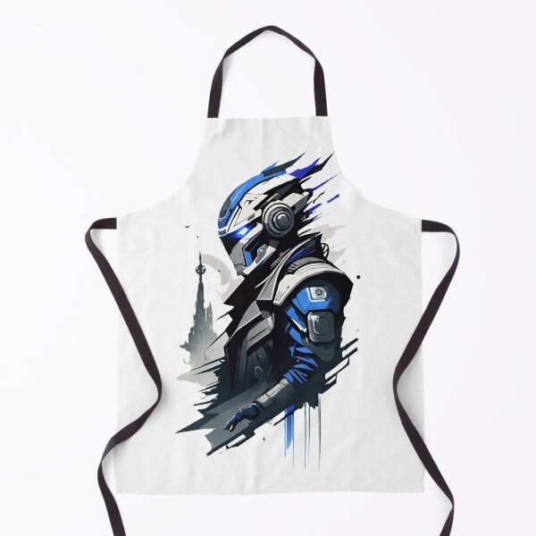Item preview, human, biorobot, beautiful, portrait, designed and sold by DonnaBlankaArt.