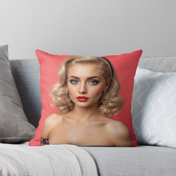 Item preview, Pin-up rubia clásica con lunares designed and sold by MissSaylor.